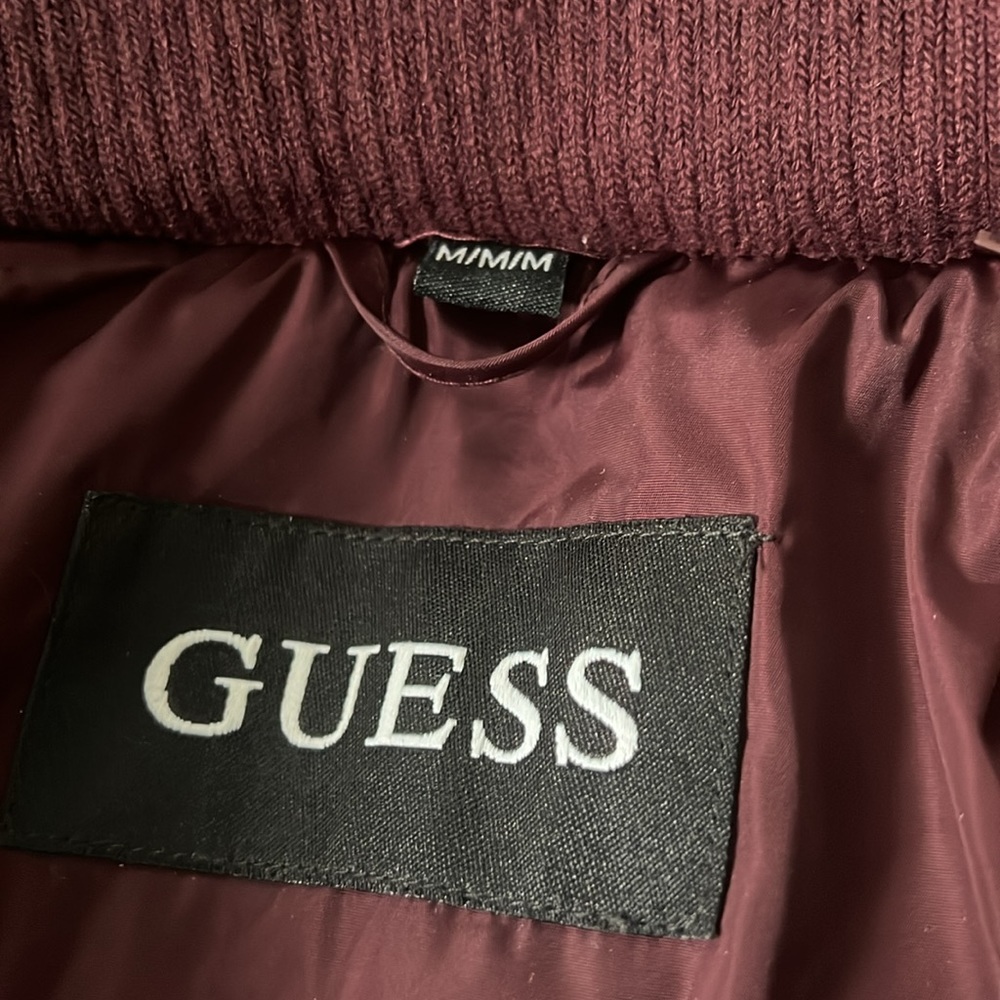 Guess Winter Jacket with hood, women’s size M - Picture 12 of 12